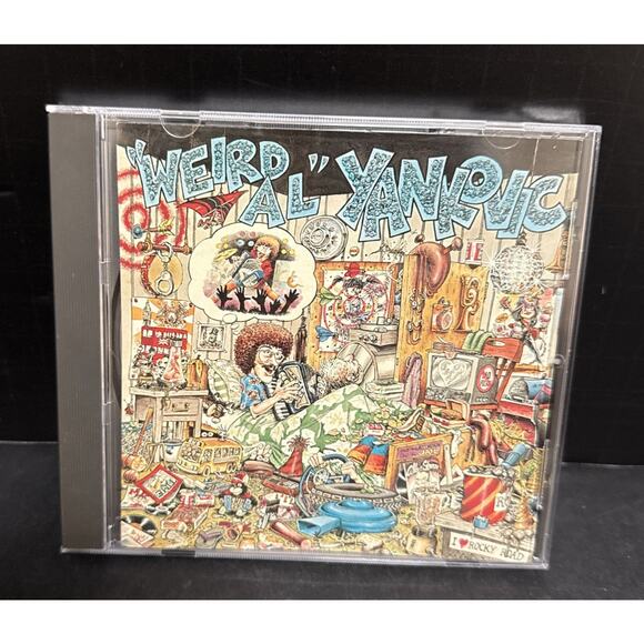 Weird Al Yankovic Self Titled CD 1990 Scotti Bros BMG 5206-2-SB Ride The Bus - Picture 1 of 3